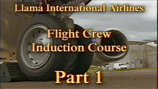 Do NOT fly with this Airline | LEAKED VIDEO | Llama Intl Flight Crew Induction Course | Part 1