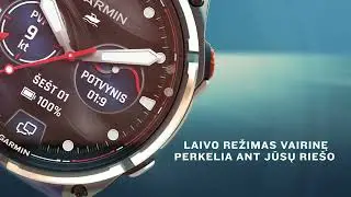 Garmin | &bdquo;quatix 8 Pro&ldquo; funkcijos &ndash; SOS ant jūsų rie&scaron;o