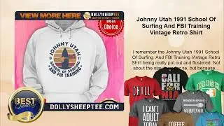Johnny Utah 1991 School Of Surfing And FBI Training Vintage Retro Shirt
