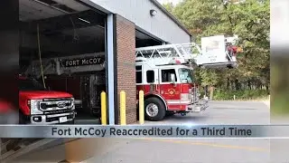 Fort McCoy Fire Department receives international accreditation