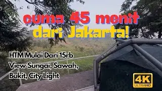 CAMPING DI CURUG AREN BUKIT BIDADARI SENTUL FOREST CLUB 4K