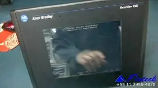PanelView 1000 - Allen Bradley - IHM Interface Homem M&aacute;quina