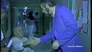 Mike Farrell Visits Veterans Hospital in Miami, Fla. (March 24, 1977)