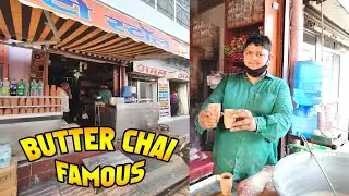 India First Butter Chai Of Tajmahal city Agra|| Famous Butter Chai|| 😱😱 #butterchai