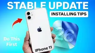 iOS 26 Stable Update for iPhone 11 - Do This First Before Update iPhone 11 on iOS 26