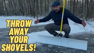 Самый нелепый инструмент для уборки снега, который я когда-либо видел!