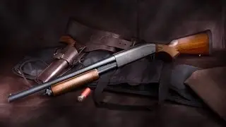 Tokyo Marui M870 Wood Stock Shotgun