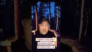 Ghostly figure caught on camera in Alabama. #horror #paranormal #scary #creepy #spooky #ghost #demon
