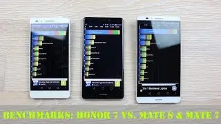 Honor 7 vs. Mate S (Kirin 935) & Mate 7 (Kirin 925) Benchmarks (Deutsch) | InstantMobile