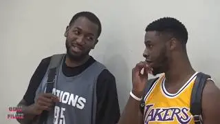 Emmanuel Mudiay, Torrence Moody,  Le'Bryan Nash open run in Dallas, Texas
