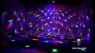 Sound Activated USB Bluetooth Disco Ball LED Stage Lights