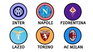 Every Best Italian Club and How They Got Their Logos