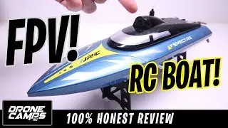 $50 FPV RC BOAT! - JJRC S4 SPECTRE FPV RACE BOAT - Honest Review