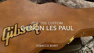 Gibson '70s Les Paul Custom Tobacco Burst