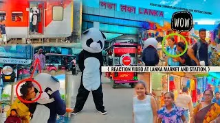 AWSM  PANDA reaction video in public🥰@SD  Teddy