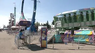 We have a look at some of the rides at the Lloyd Ex Fair