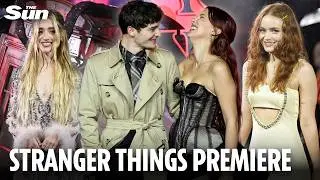 Millie Bobby Brown stuns at London premiere of Stranger Things' final season