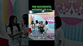 Successful Moment of X:IN📈 #Xin #kpop #xinkpop #esha #nizz #nova #hannah #aria #isac2025 #viral #fyp