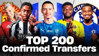 🔥 200 CONFIRMED SUMMER TRANSFERS 2025! 🤪🔥 FT. Pedro, Elanga, Frimpong, Cunha