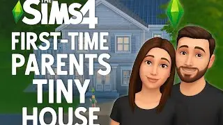❤️СТРОИМ НЕБОЛЬШОЙ СОВРЕМЕННЫЙ ДОМ В СИМС 4 -First  time Parents tiny House🎮