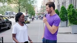 Billy on the Street: Lupita Nyong'o Tries Stand Up Comedy