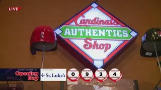 A tour of the Cardinals Authentic Shop