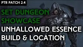 Patch 2.4 PTR - Demon Hunter Unhallowed Essence Set Dungeon Showcase