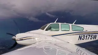 Summer Florida Flying Weather & Disney World from above