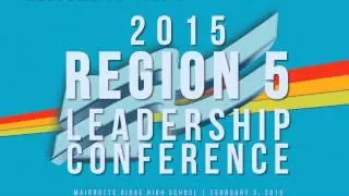 MDFBLA Region 5 Leadership Conference Welcome Loop