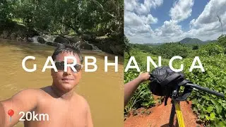 Guwahati to garbhanga reserve forest bicycle ride and Naharpaham waterfall