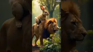 Rabbit and tiger story in Hindi  #sad rabbit story #tiger video for kids #animals #cat#rabbit#