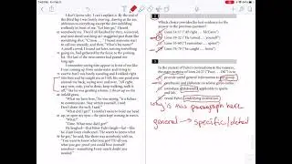 PSAT 10 Reading passage  1