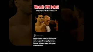 Ken Shamrock UFC Debut 💥🥋 #shorts #mmahistory #ufc #ufclegends