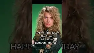 Mike Tramp Happy Birthday White Lion #news #shorts #onthisday