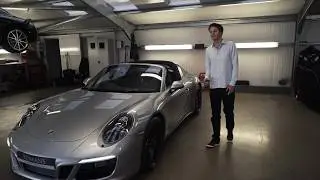 2017 Porsche 911 991.2 Targa 4 GTS in GT Silver
