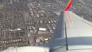 [HD] The Triangle Series! Southwest 737-700 Sunset Landing at John Wayne!