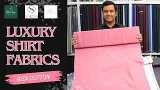 Luxury Egyptian Giza Cotton Shirt Fabrics for Men | Soktas. Tessitura Monti & Reid & Taylor