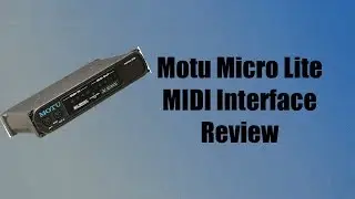 Обзор MIDI-интерфейса MOTU Micro Lite
