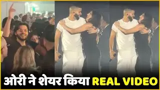 Orry Posts Tara Sutaria&ndash;Veer Pahariya Real Video From AP Dhillon Concert!