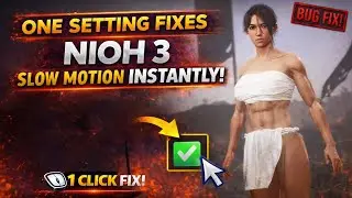 One Setting Fixes Nioh 3 Slow Motion Bug Instantly!