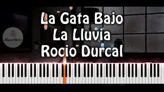 Rocio Durcal - La Gata Bajo La Lluvia Piano Cover