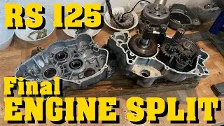 Aprilia RS 125 Engine Split | Remove Flywheel and Crankshaft | Motor Trennen [Engine Rebuild Part 5]