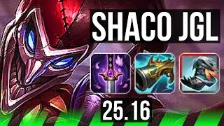 SHACO vs XIN ZHAO (JGL) | KR Master | 25.16