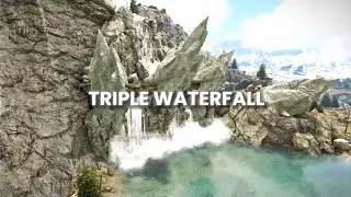 Triple Waterfall Valguero | #buda 72HR Base Tour | Ark Ps5 Unofficial