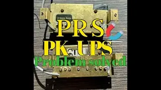 96 PRS PICKUPS Vintage Bass & HFS Magnets swap