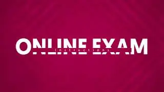 Online Exam Instructions