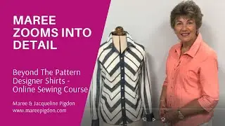 Butterick 5526 - Maree goes into sewing details - Beyond The Pattern Designer Shirts LV6