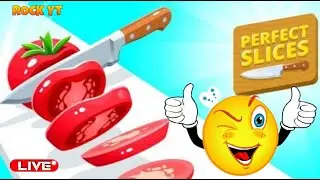 🍎 Perfect Slices Gameplay #live #shortslive #shorts gaming #short #perfectslices #android