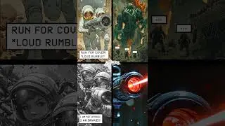 Kinetic Comics [ #1 ] Animated Comic Strips #solananft #aianimation #comics #scifishort
