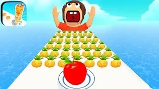 Pancake Run Gameplay Max Level Walkthrough Gameplay Android, iOS Mobile | Dknem Gaming